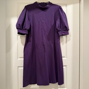 Ann Taylor Puff Sleeve Dress, Size M